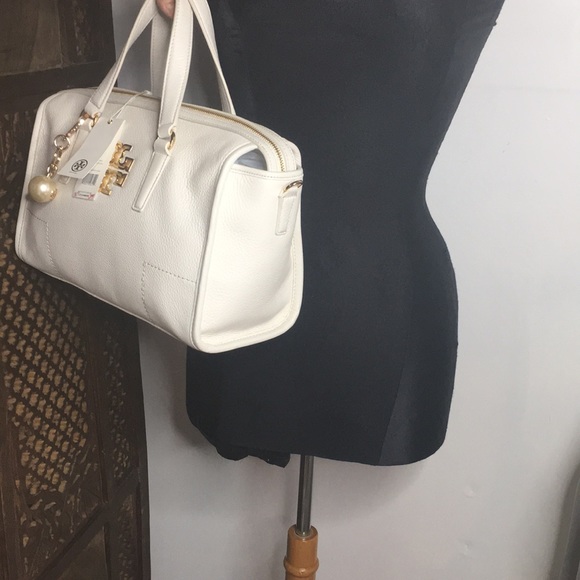 Tory Burch Britten satchel with crossbody strapNWT - Picture 10 of 10